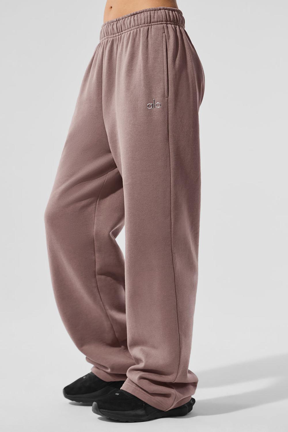 Pantalon Deportivo Alo Yoga Accolade Straight Leg Mujer Mushroom | Colombia  LYBR-35098