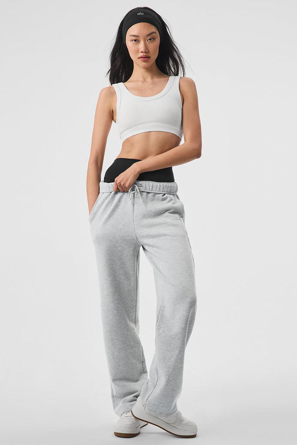 Pantalon Deportivo Alo Yoga Accolade Straight Leg Mujer Gris | Colombia  GRLT-90534