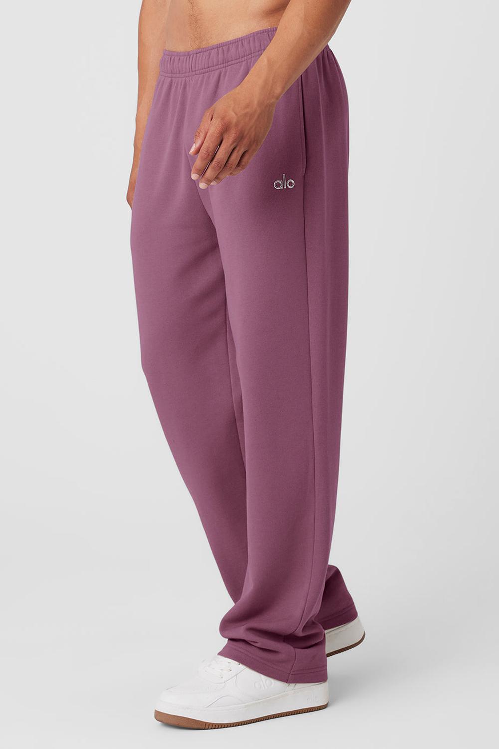 Pantalon Deportivo Alo Yoga Accolade Straight Leg Hombre Soft Mulberry | Colombia  XVJY-15097