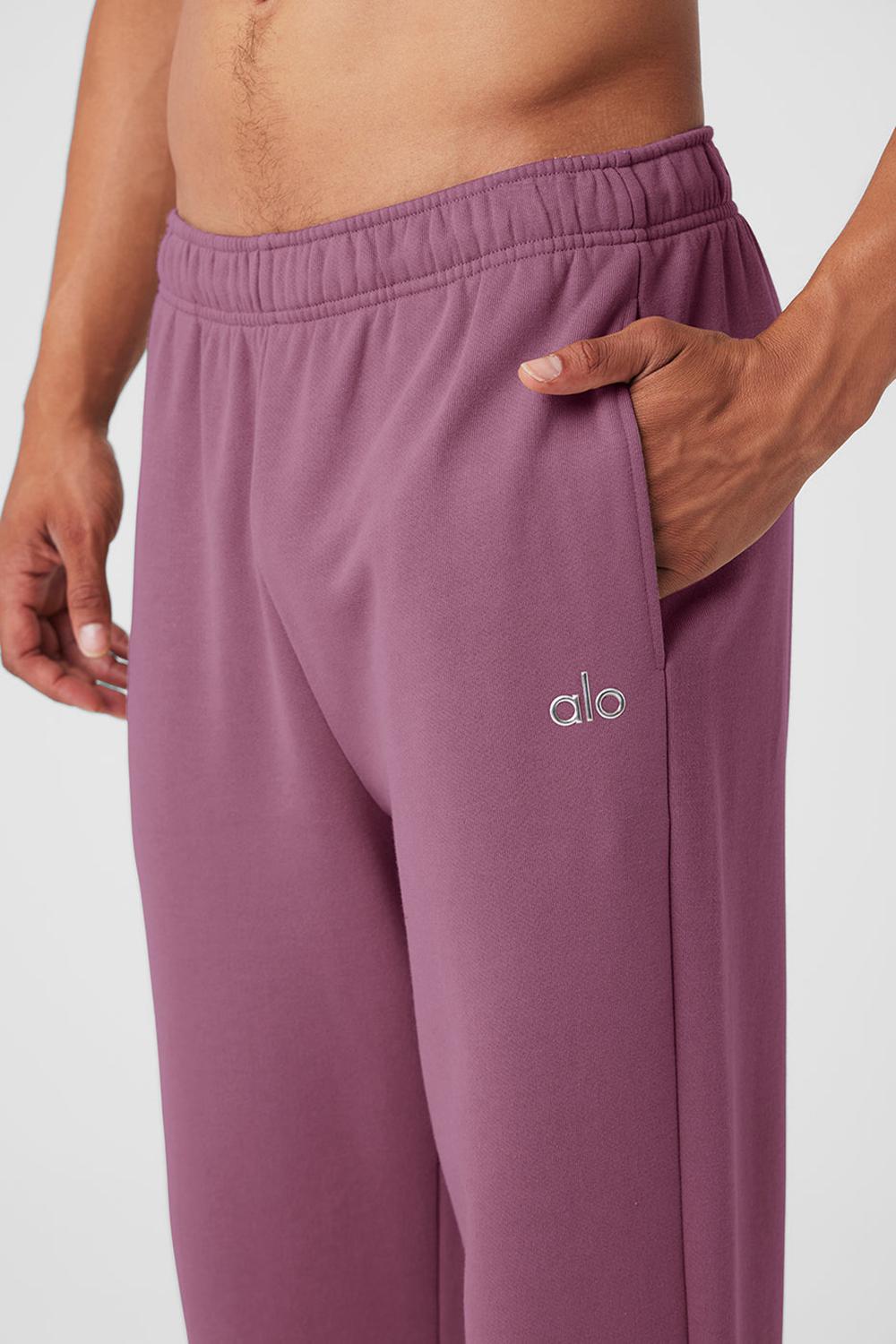 Pantalon Deportivo Alo Yoga Accolade Straight Leg Hombre Soft Mulberry | Colombia  XVJY-15097