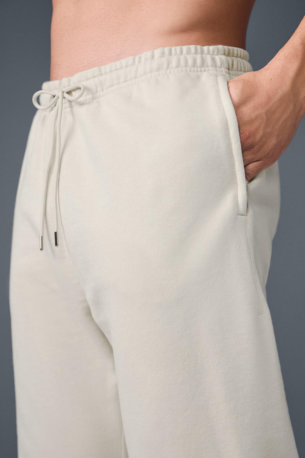 Pantalon Deportivo Alo Yoga Chill Hombre Bone | Colombia  GTOW-39426