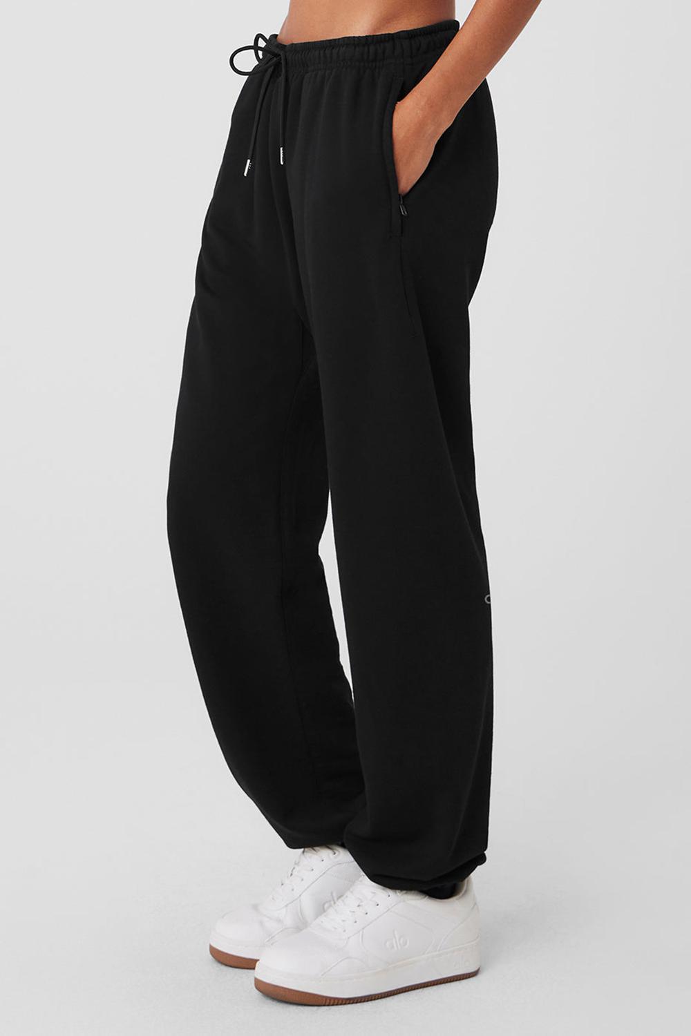 Pantalon Deportivo Alo Yoga Chill Mujer Negras | Colombia  RNOG-08971