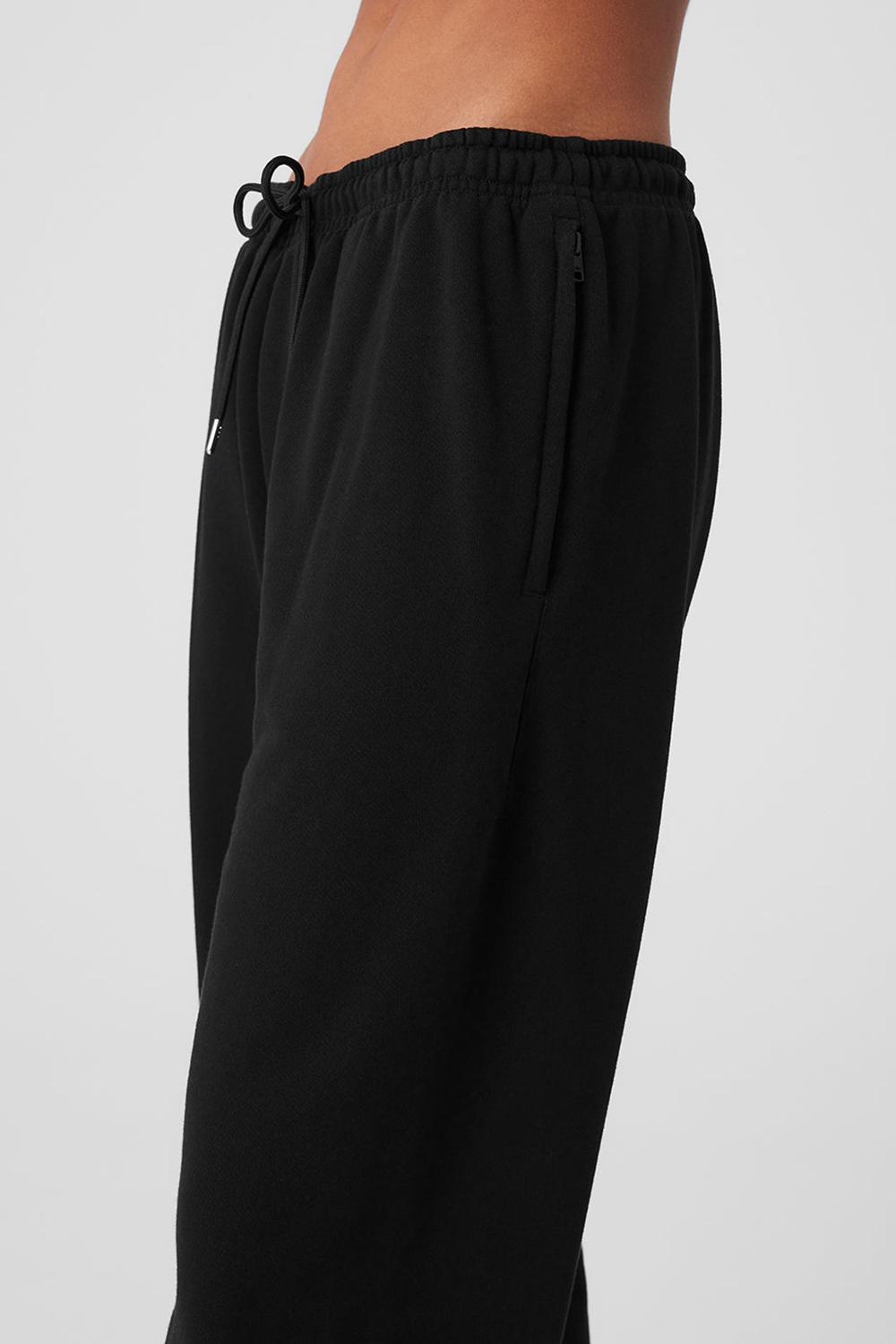 Pantalon Deportivo Alo Yoga Chill Mujer Negras | Colombia  RNOG-08971