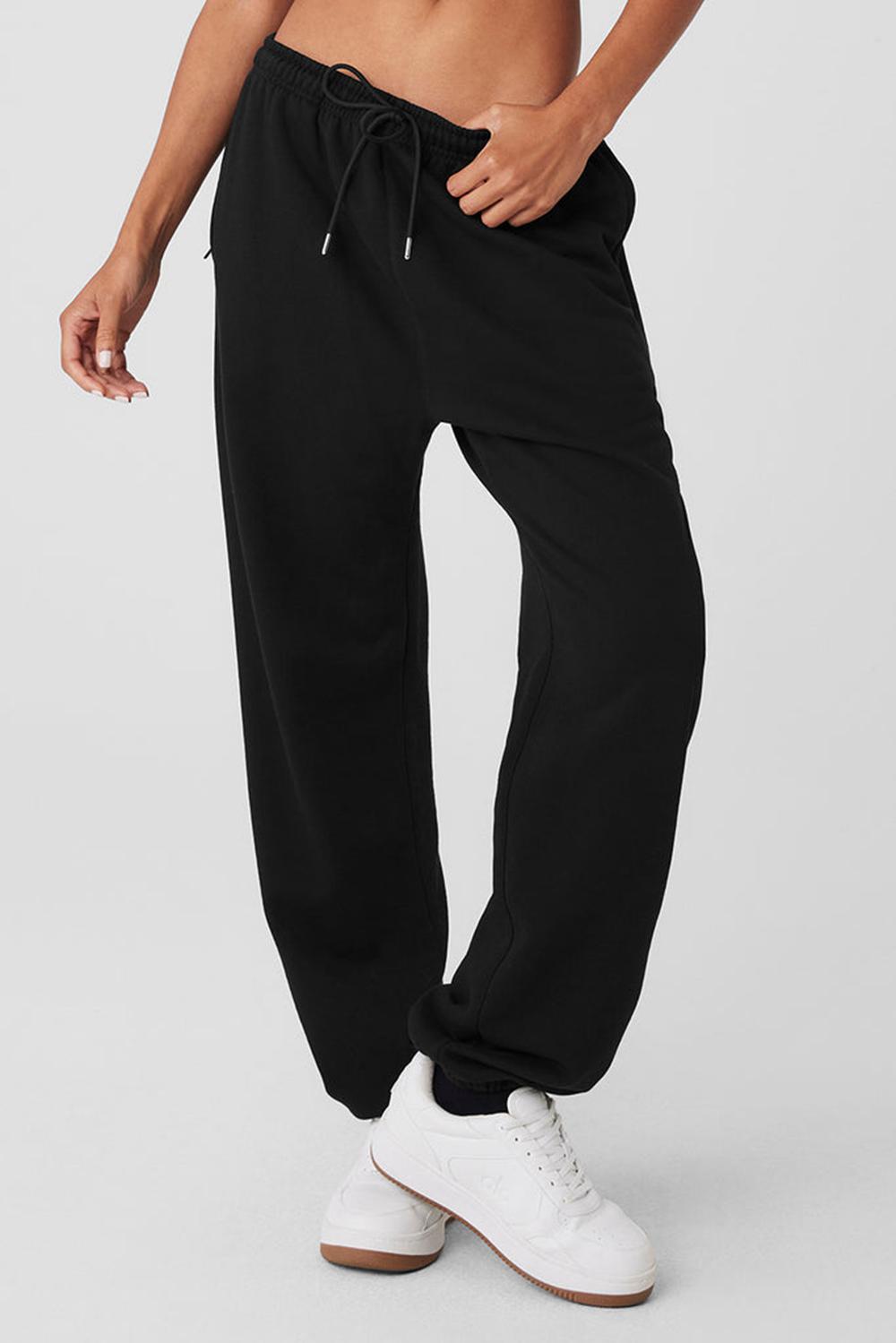 Pantalon Deportivo Alo Yoga Chill Mujer Negras | Colombia  RNOG-08971