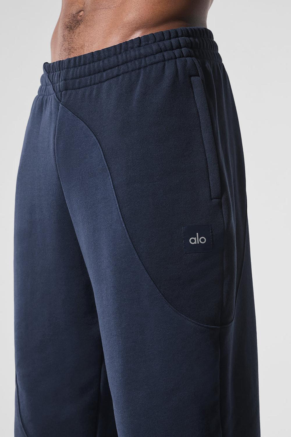 Pantalon Deportivo Alo Yoga Make Waves Hombre Azul Marino | Colombia  CBAP-84319