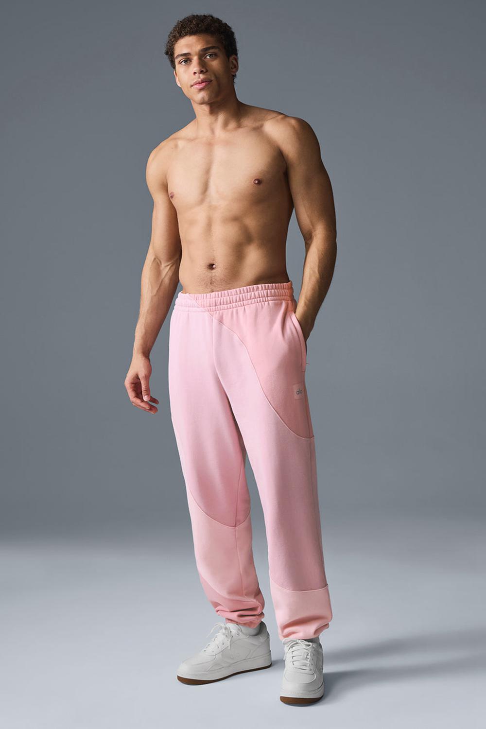 Pantalon Deportivo Alo Yoga Make Waves Hombre Rosas | Colombia  JINZ-94086