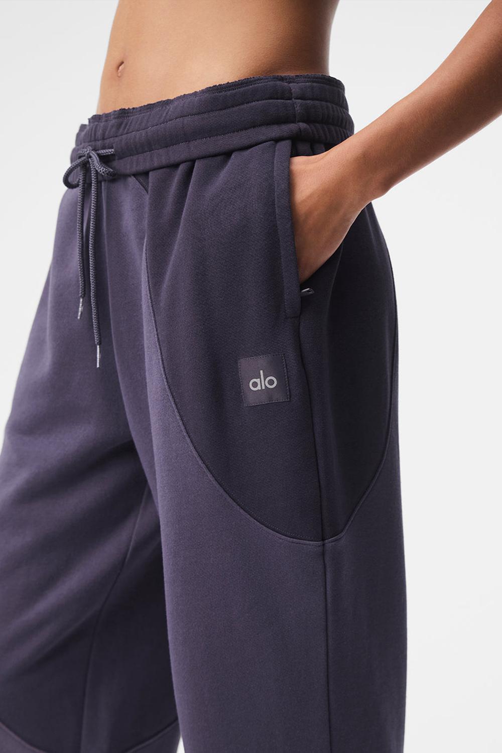 Pantalon Deportivo Alo Yoga Make Waves Mujer Italian Plum Tonal | Colombia  ICRL-31089