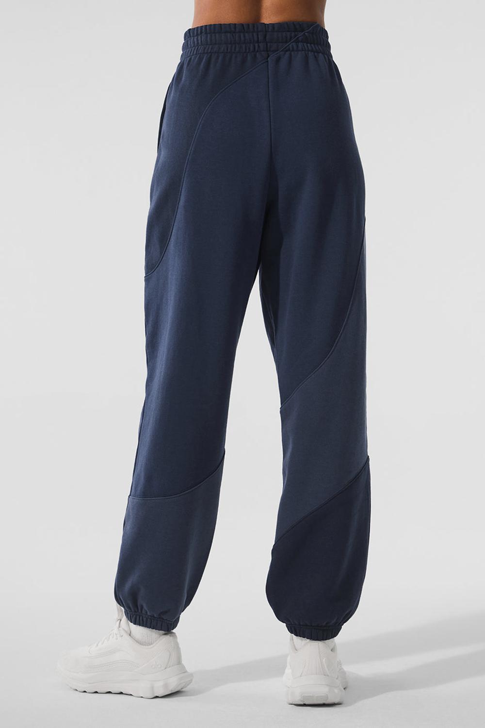 Pantalon Deportivo Alo Yoga Make Waves Mujer Azul Marino | Colombia  BITA-72015