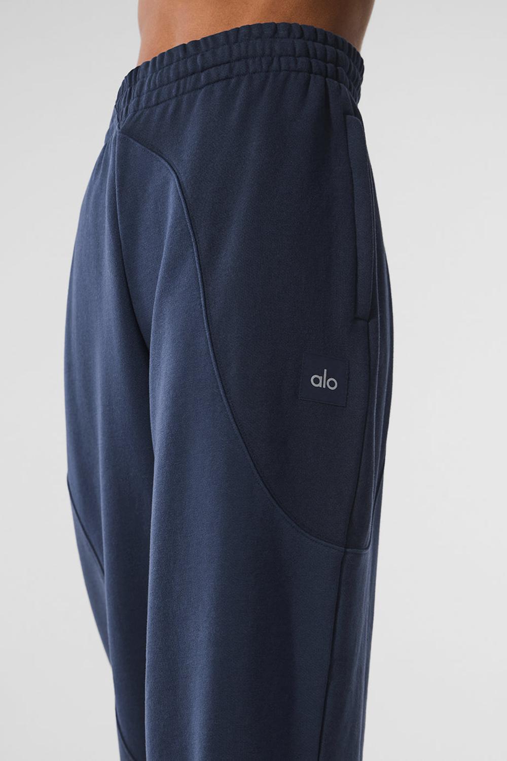 Pantalon Deportivo Alo Yoga Make Waves Mujer Azul Marino | Colombia  BITA-72015