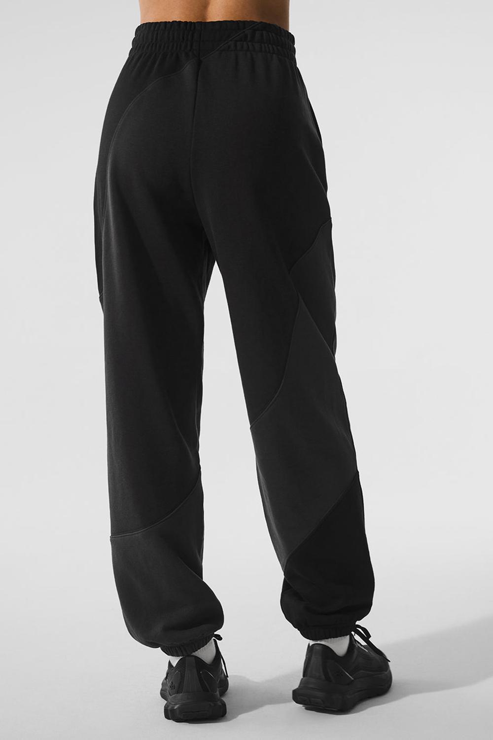 Pantalon Deportivo Alo Yoga Make Waves Mujer Negras | Colombia  SJNR-87364