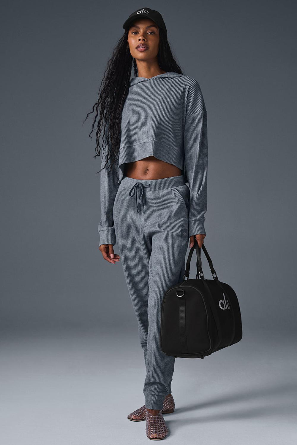 Pantalon Deportivo Alo Yoga Muse Mujer Gris | Colombia  FZTY-75836