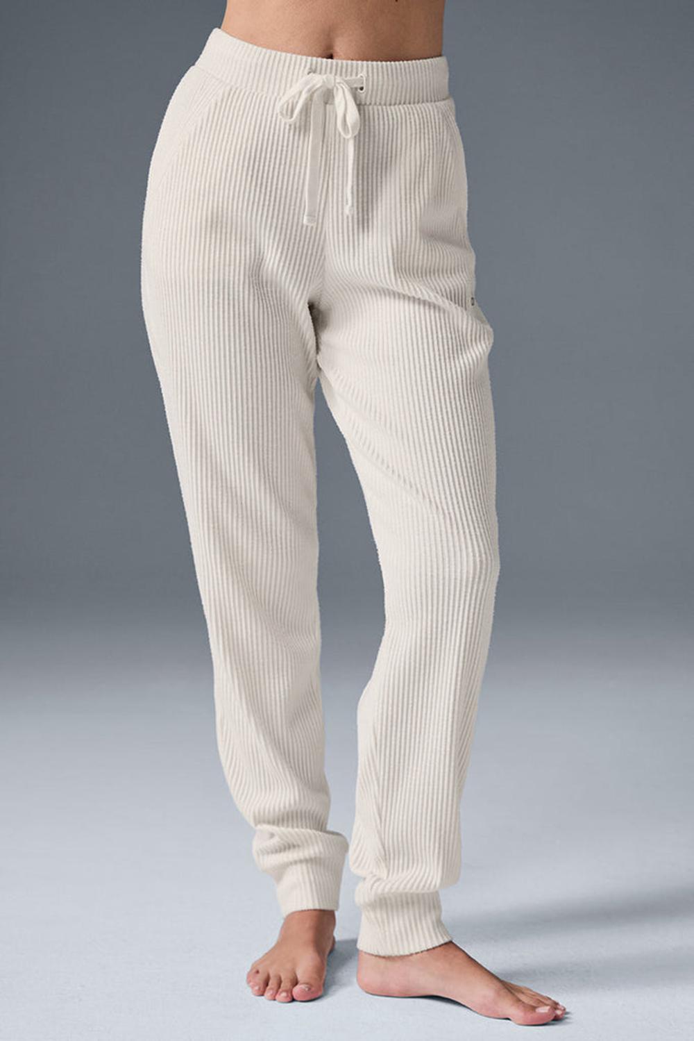 Pantalon Deportivo Alo Yoga Muse Mujer Ivory | Colombia  PLRC-27914