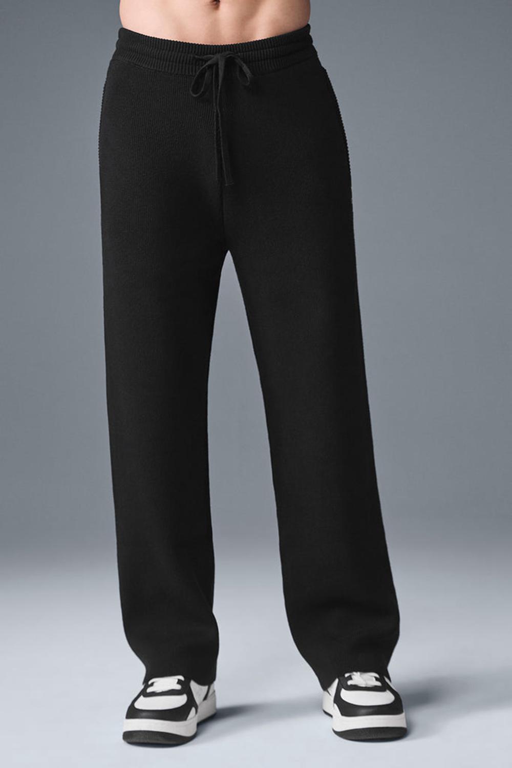 Pantalon Deportivo Alo Yoga Scholar Straight Leg Hombre Negras | Colombia  USYT-85372
