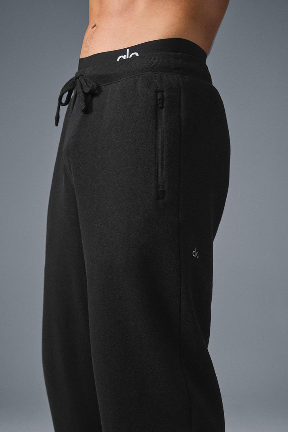 Pantalon Deportivo Alo Yoga Triumph Restore Hombre Negras | Colombia  EUHW-86932