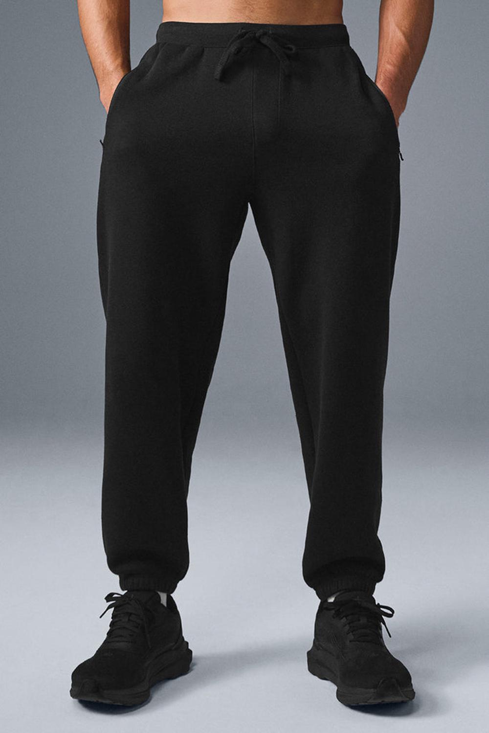 Pantalon Deportivo Alo Yoga Triumph Restore Hombre Negras | Colombia  EUHW-86932