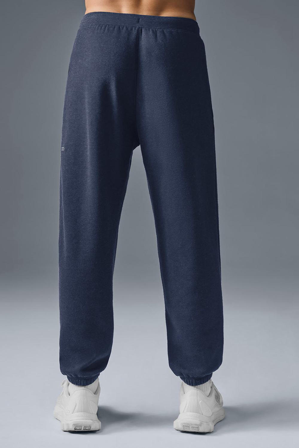 Pantalon Deportivo Alo Yoga Triumph Restore Hombre Azul Marino | Colombia  PUKS-81640