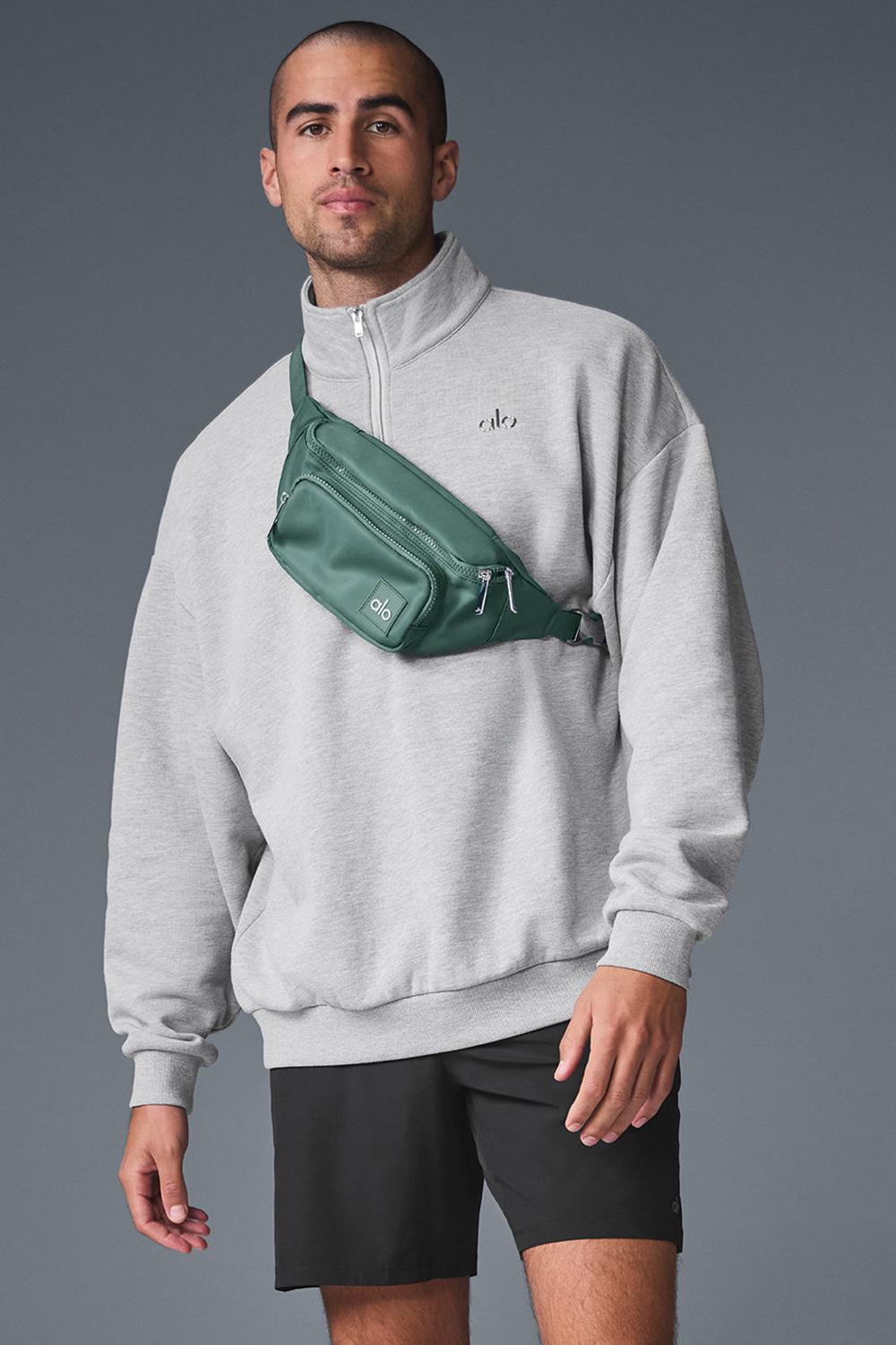 Pullover Alo Yoga Accolade 1/4 Zip Hombre Gris | Colombia  SGXC-13605