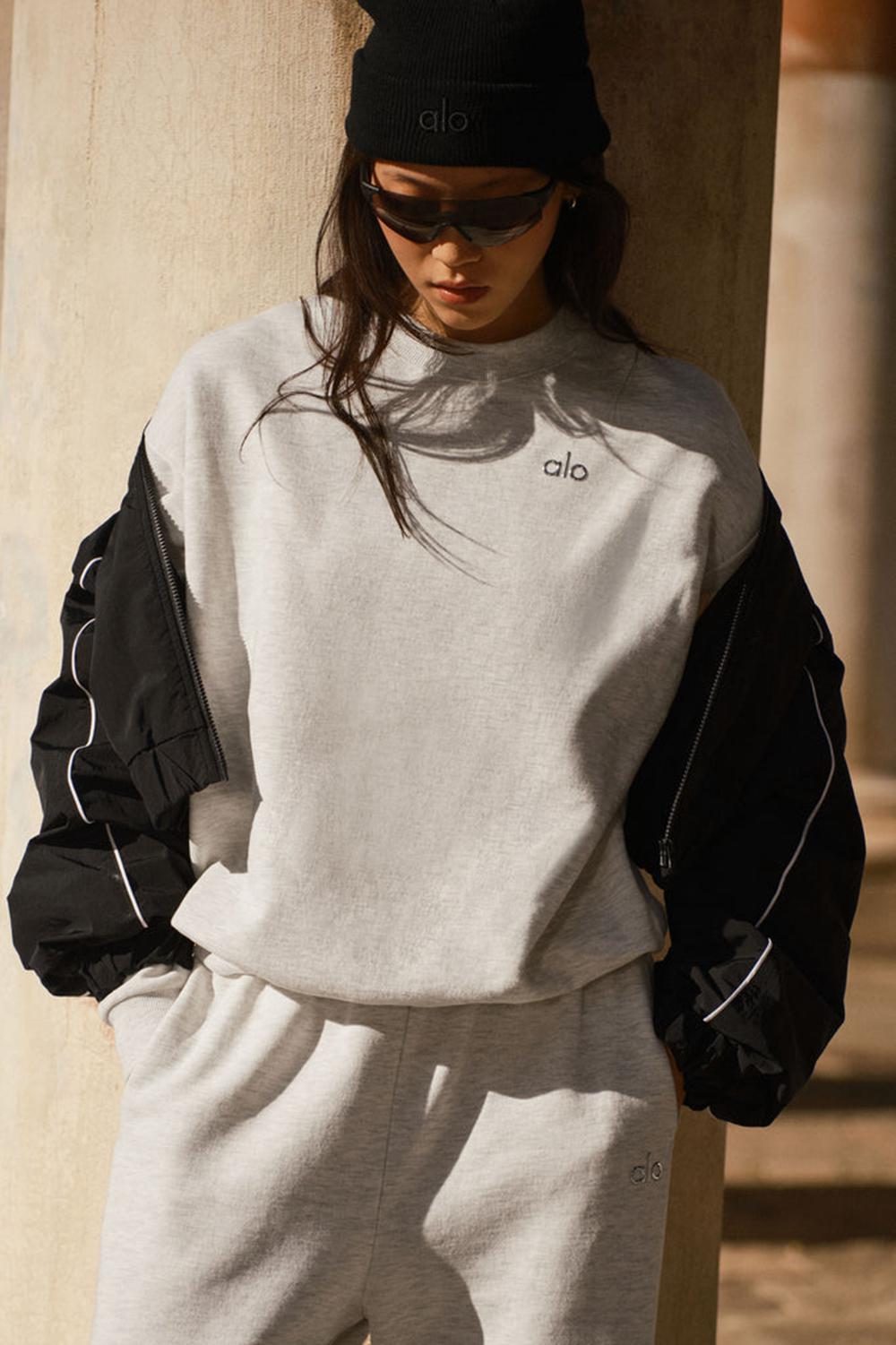 Pullover Alo Yoga Accolade Crew Neck Mujer Blancas | Colombia  AHDW-79586