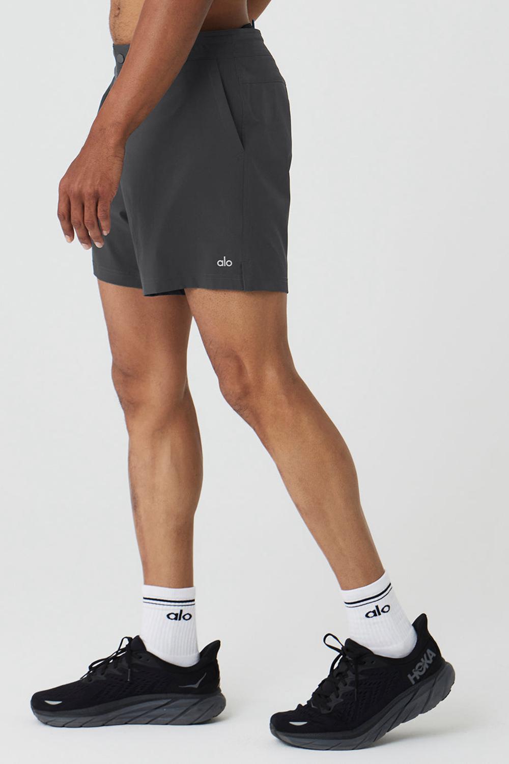 Short Alo Yoga 7'' Sport Hombre Anthracite | Colombia  UMSF-98416