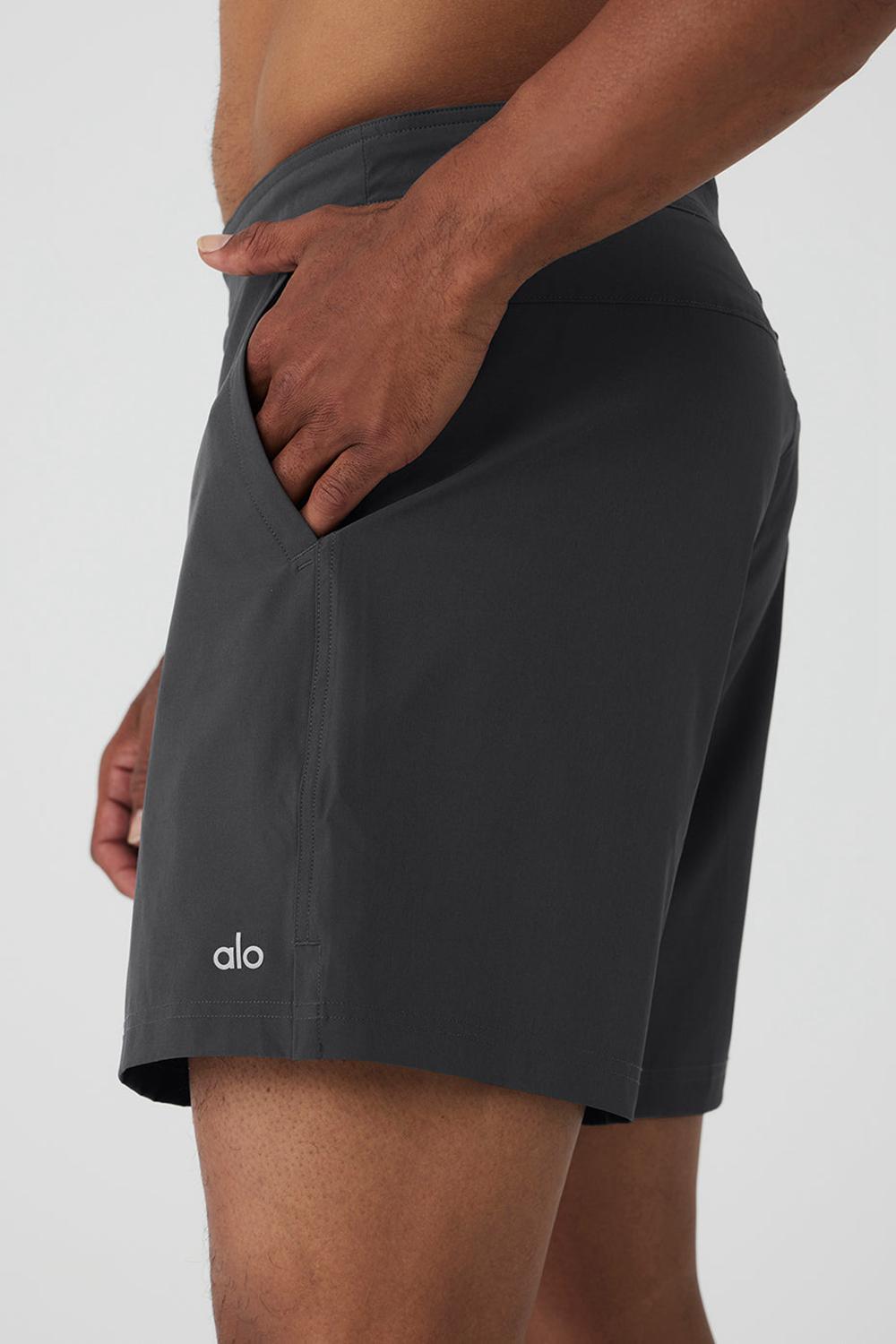 Short Alo Yoga 7'' Sport Hombre Anthracite | Colombia  UMSF-98416