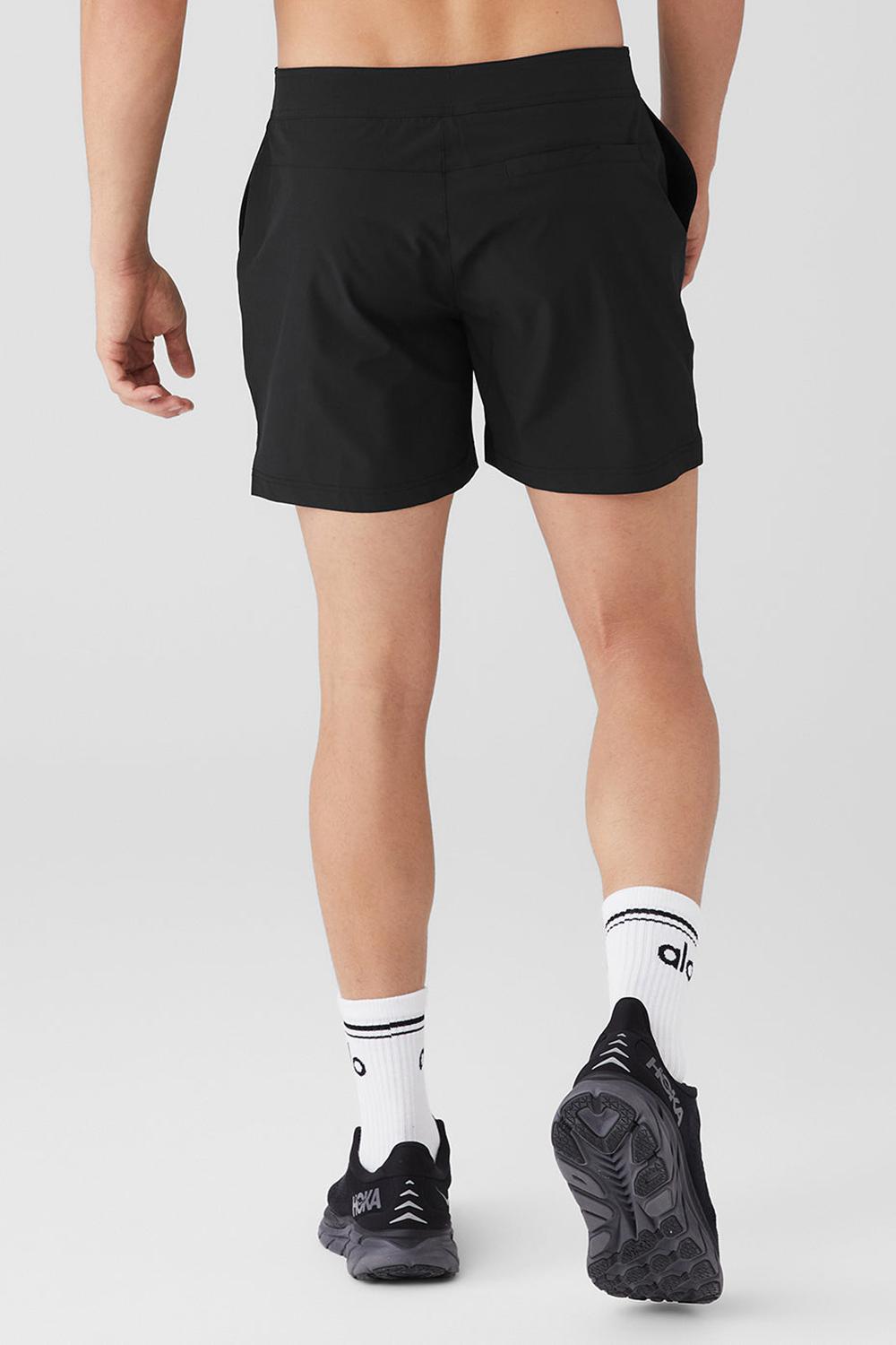 Short Alo Yoga 7'' Sport Hombre Negras | Colombia  THWO-98526