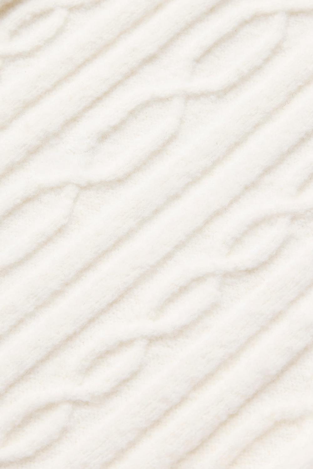 Short Alo Yoga Cable Knit Winter Bliss Mujer Ivory | Colombia  TUZP-15976