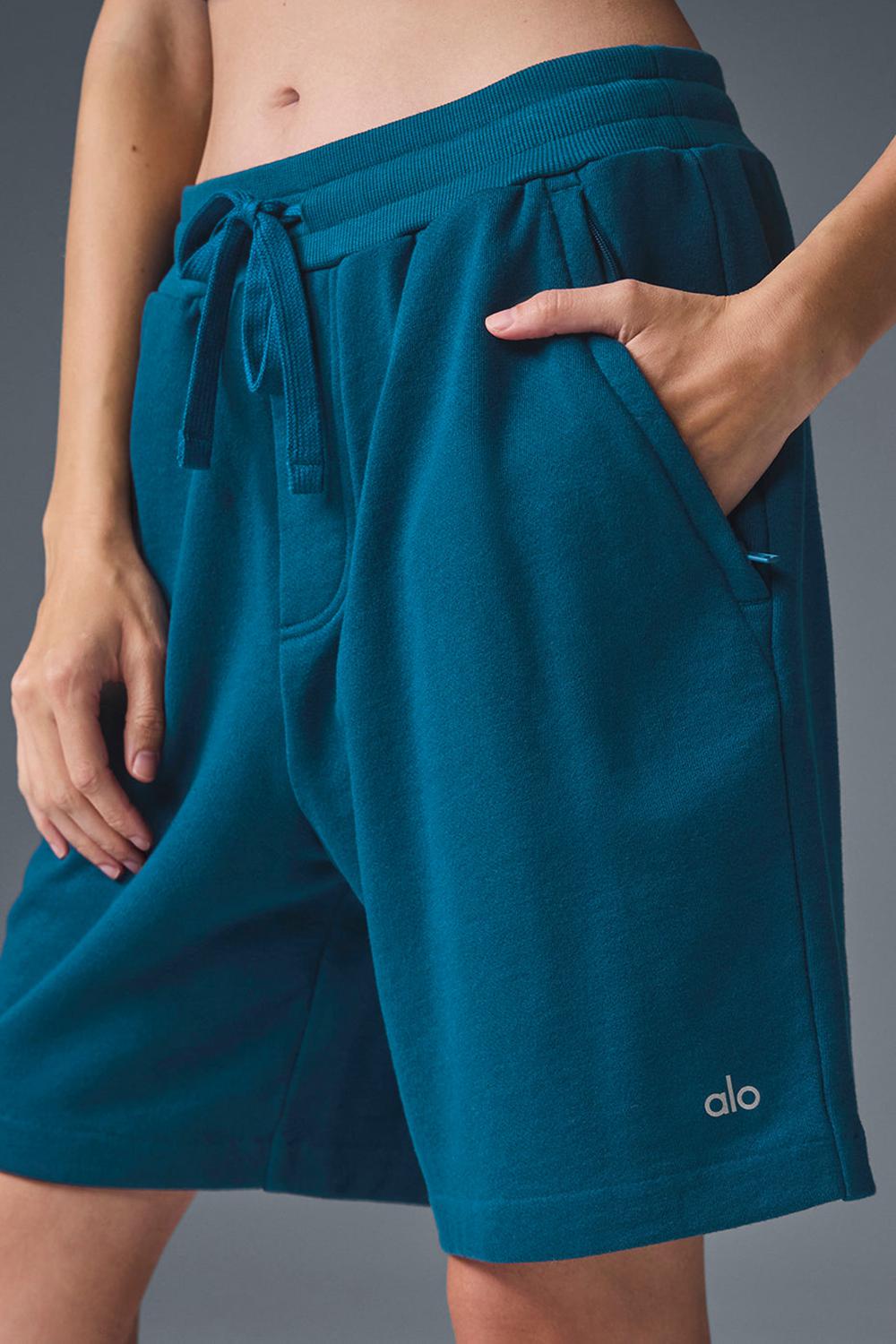 Short Alo Yoga Chill Mujer Azules | Colombia  KUTF-18693