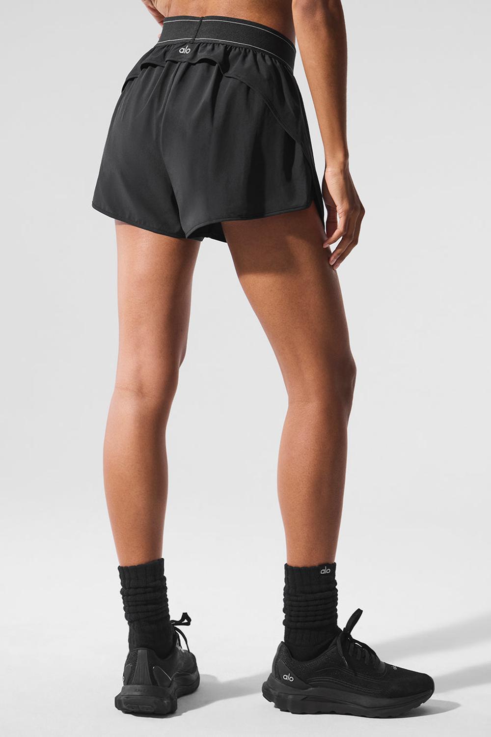 Short Alo Yoga Match Point Mujer Negras | Colombia  VNRW-84251