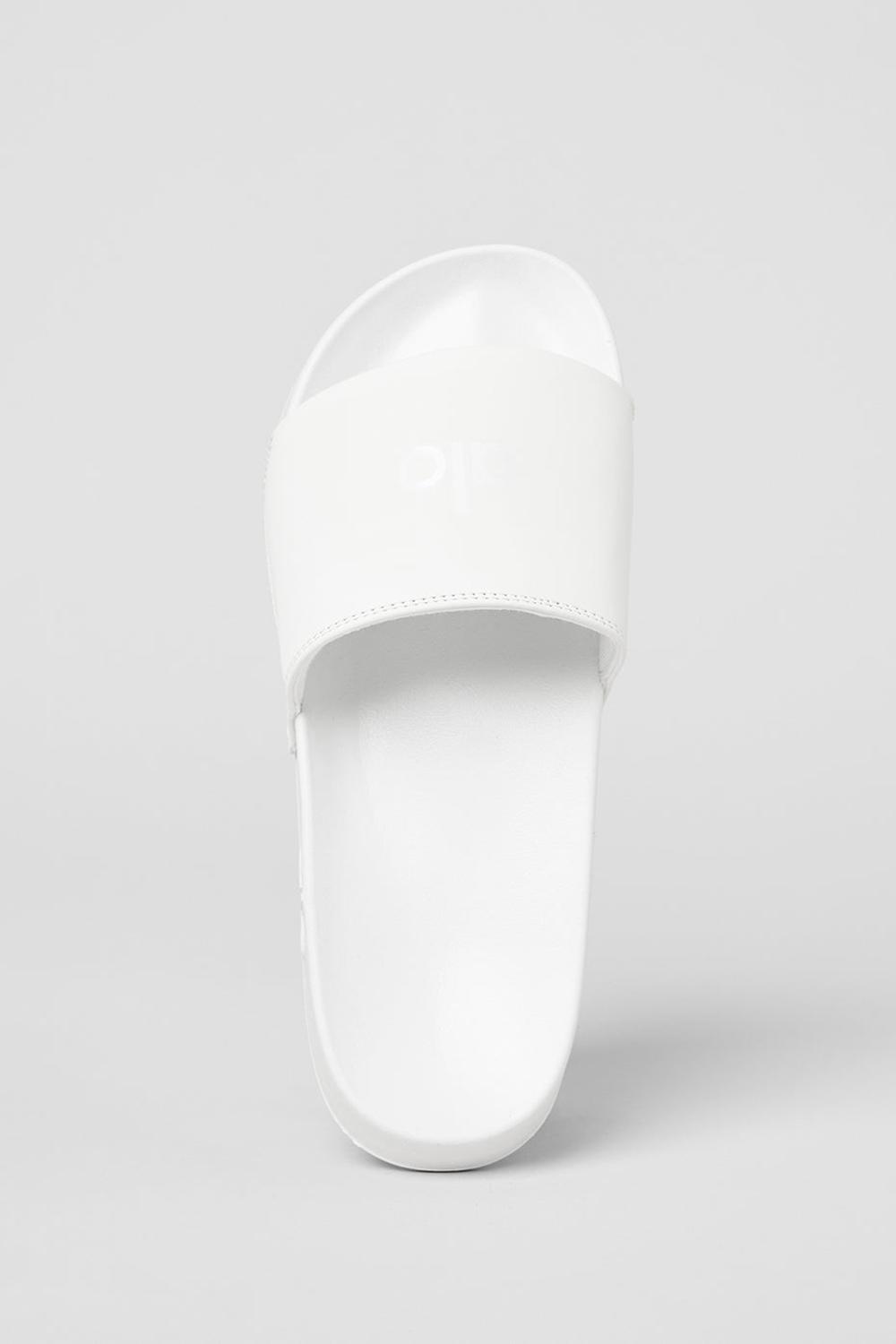 Slide Alo Yoga Unisex It Slide Hombre Blancas | Colombia  NMZQ-39150