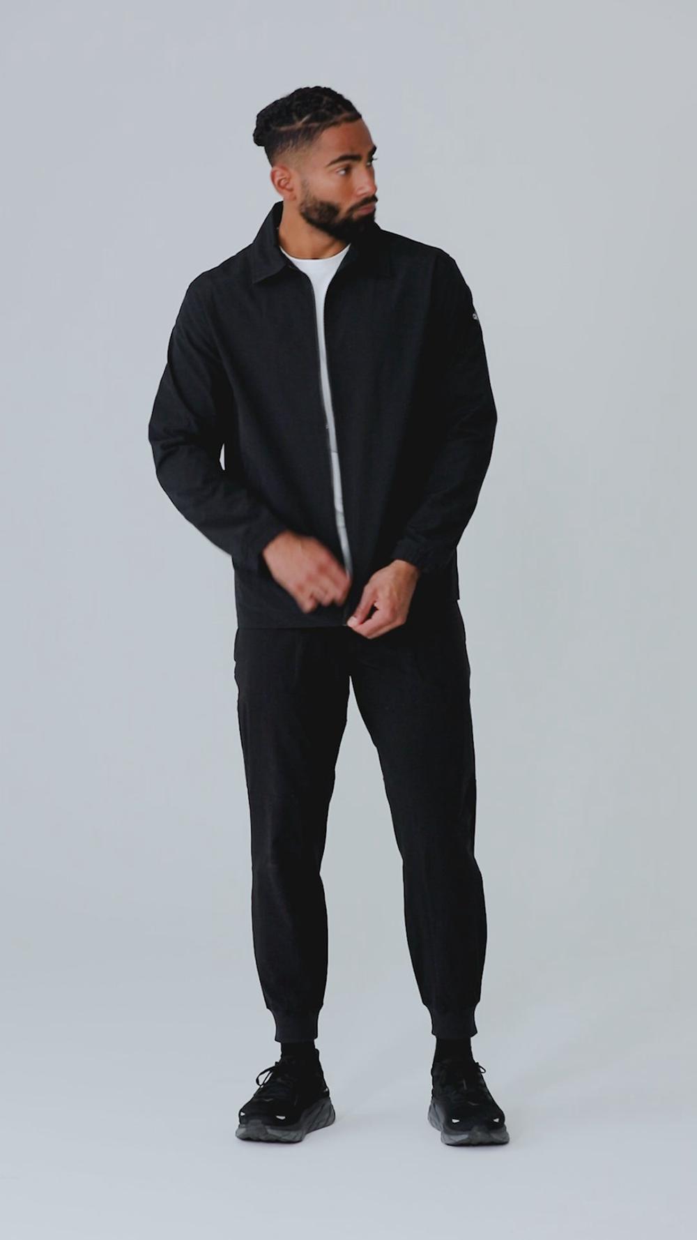 Sobrecamisa Alo Yoga Torrent Hombre Negras | Colombia  PDBK-37648