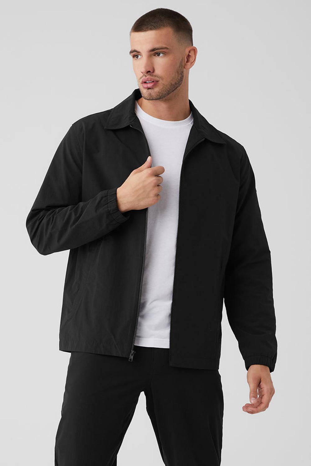Sobrecamisa Alo Yoga Torrent Hombre Negras | Colombia  PDBK-37648