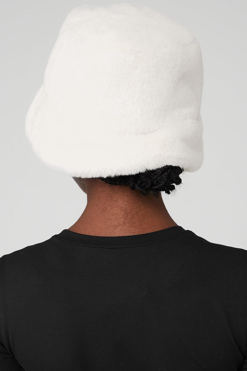 Sombreros De Pescador Alo Yoga Faux Fur Mujer Ivory | Colombia  ERLY-97652