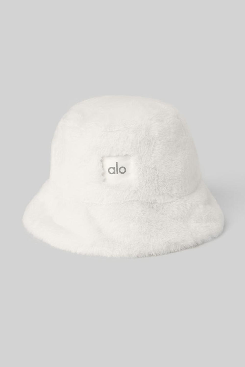 Sombreros De Pescador Alo Yoga Faux Fur Mujer Ivory | Colombia  ERLY-97652