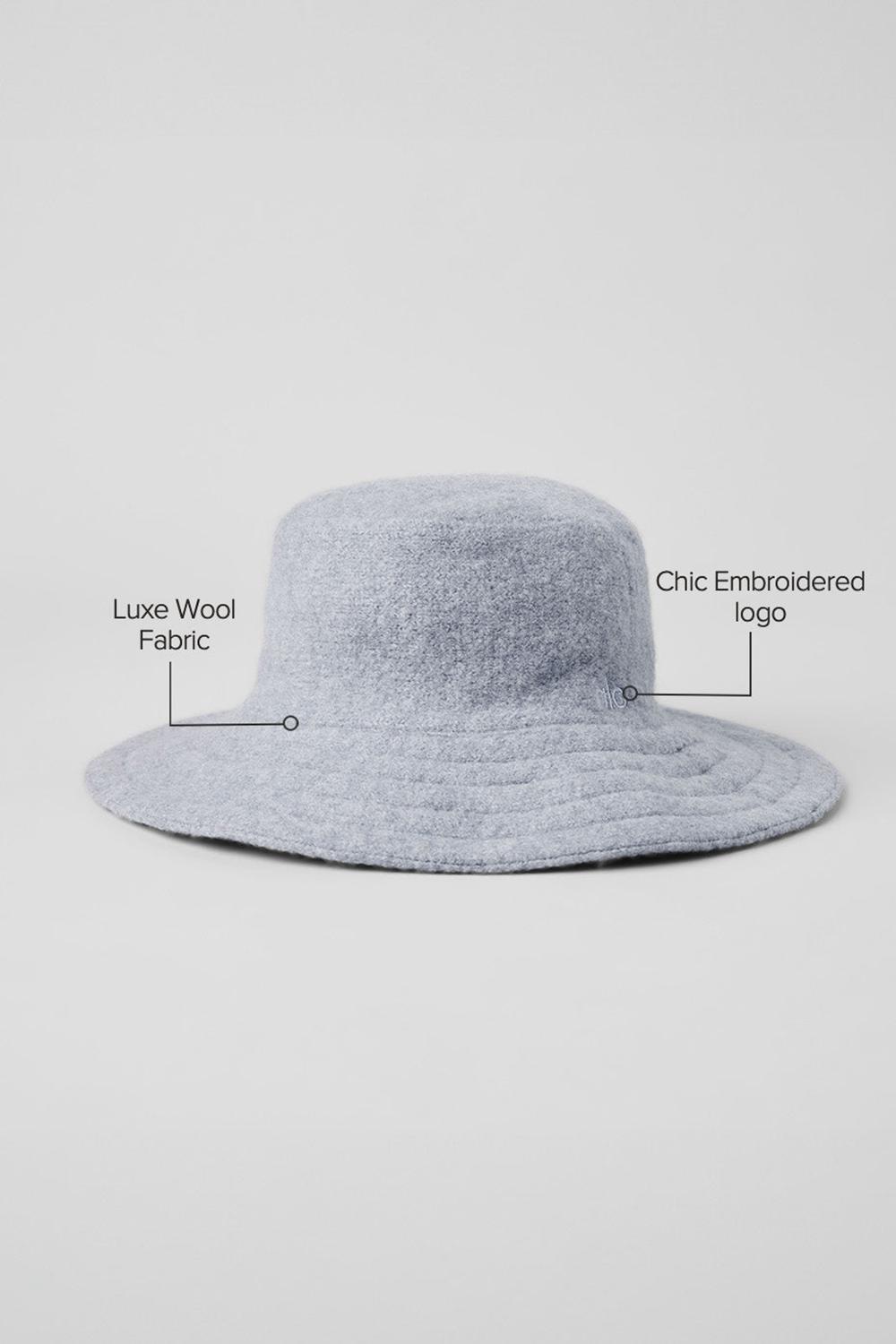 Sombreros De Pescador Alo Yoga Merino Wool Mujer Gris | Colombia  BCTA-15709