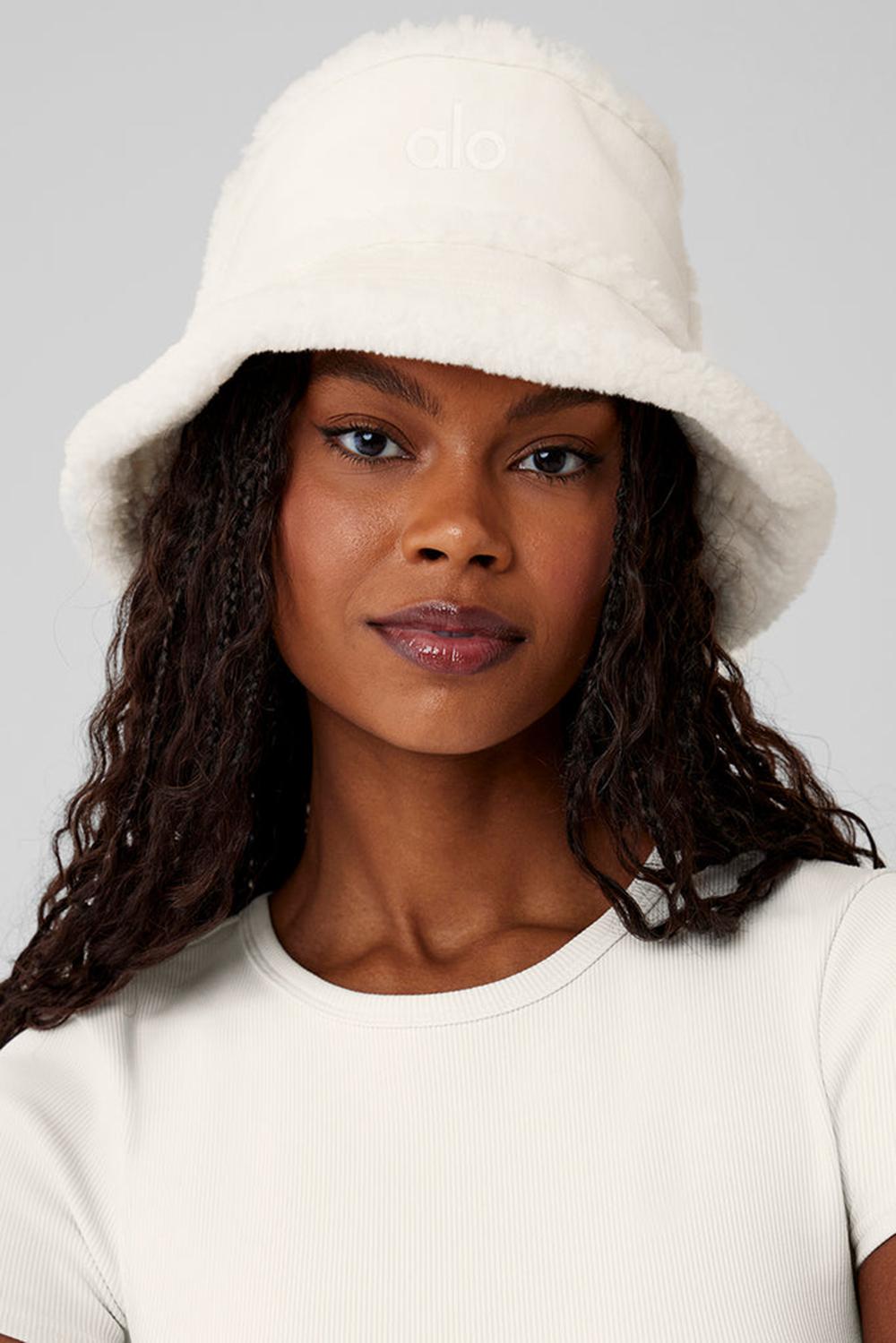 Sombreros De Pescador Alo Yoga Winterfun Hombre Ivory | Colombia  BCLG-16485