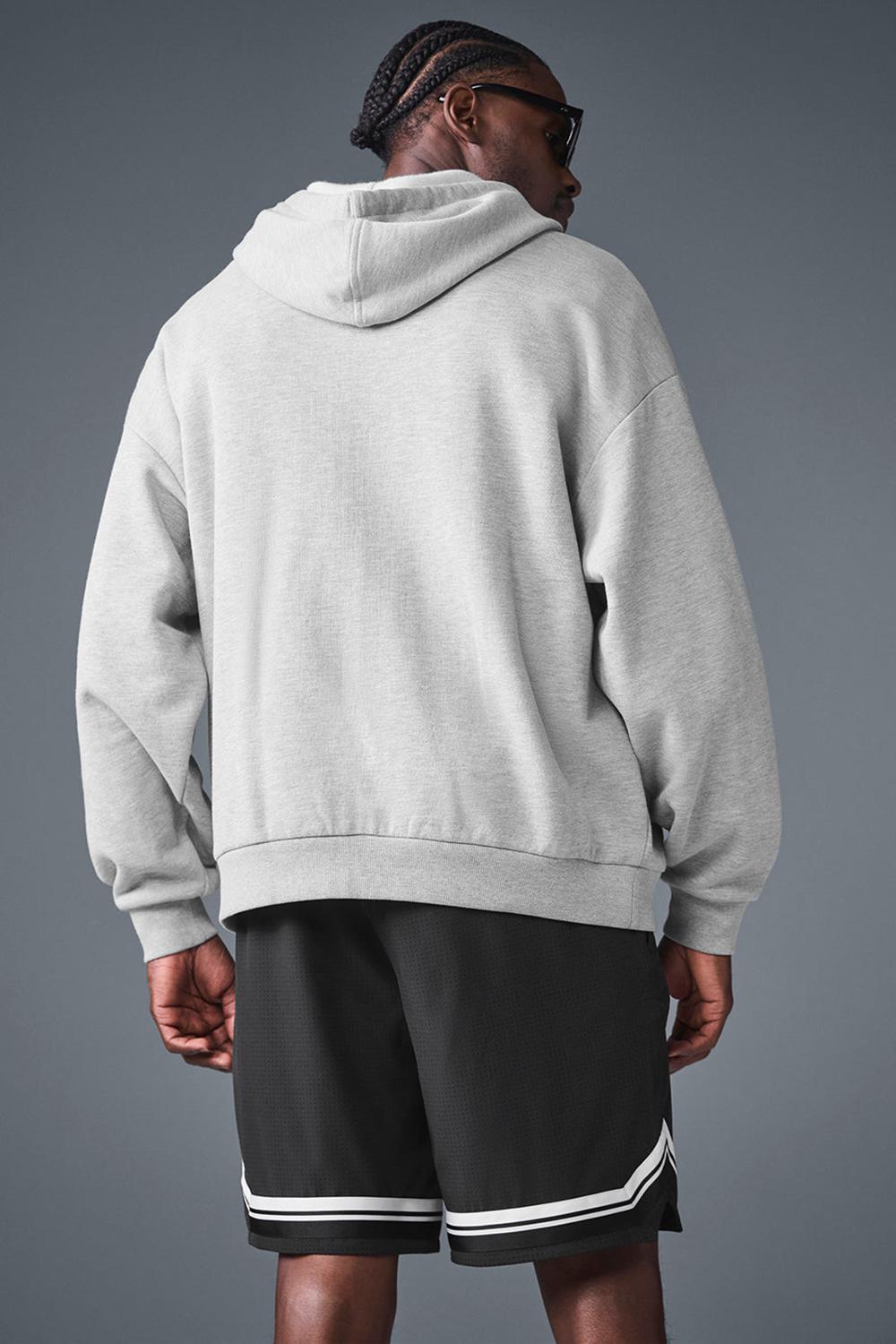 Sudadera con Capucha Alo Yoga Accolade Full Zip Hombre Gris | Colombia  HQVD-12694