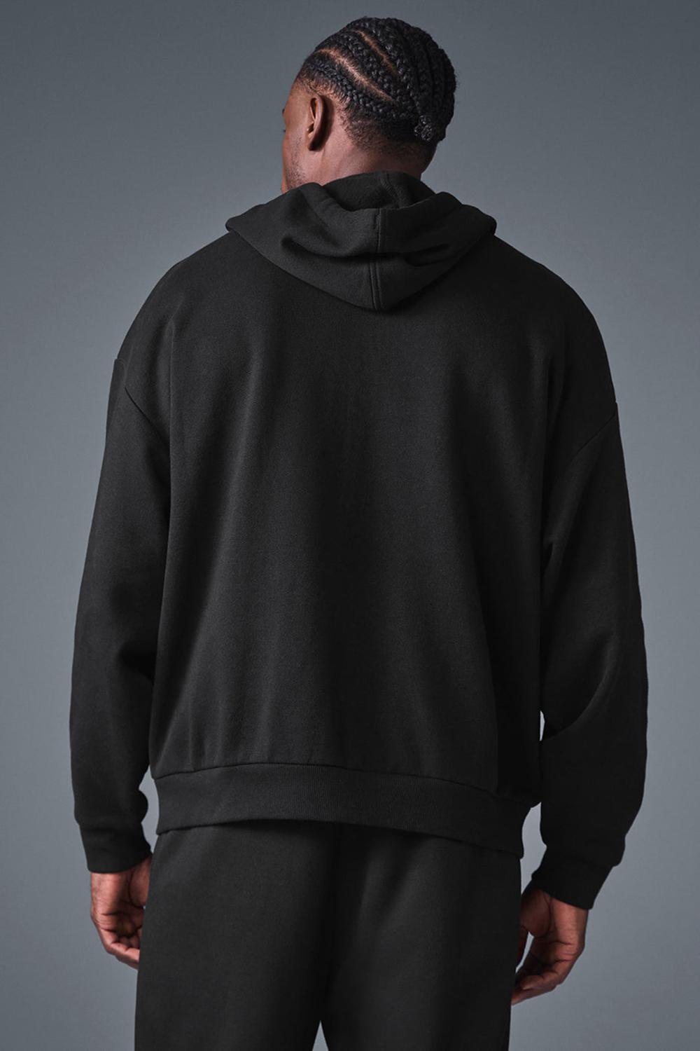 Sudadera con Capucha Alo Yoga Accolade Full Zip Hombre Negras | Colombia  AQBW-28710