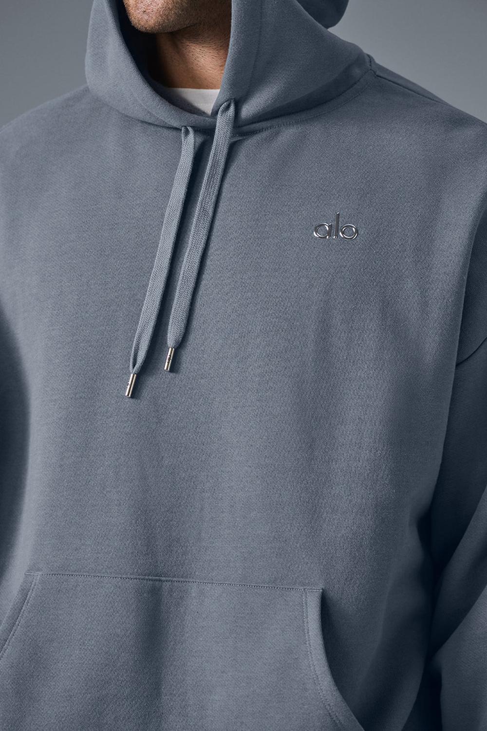 Sudadera con Capucha Alo Yoga Accolade Hombre Gris | Colombia  QLHZ-01953
