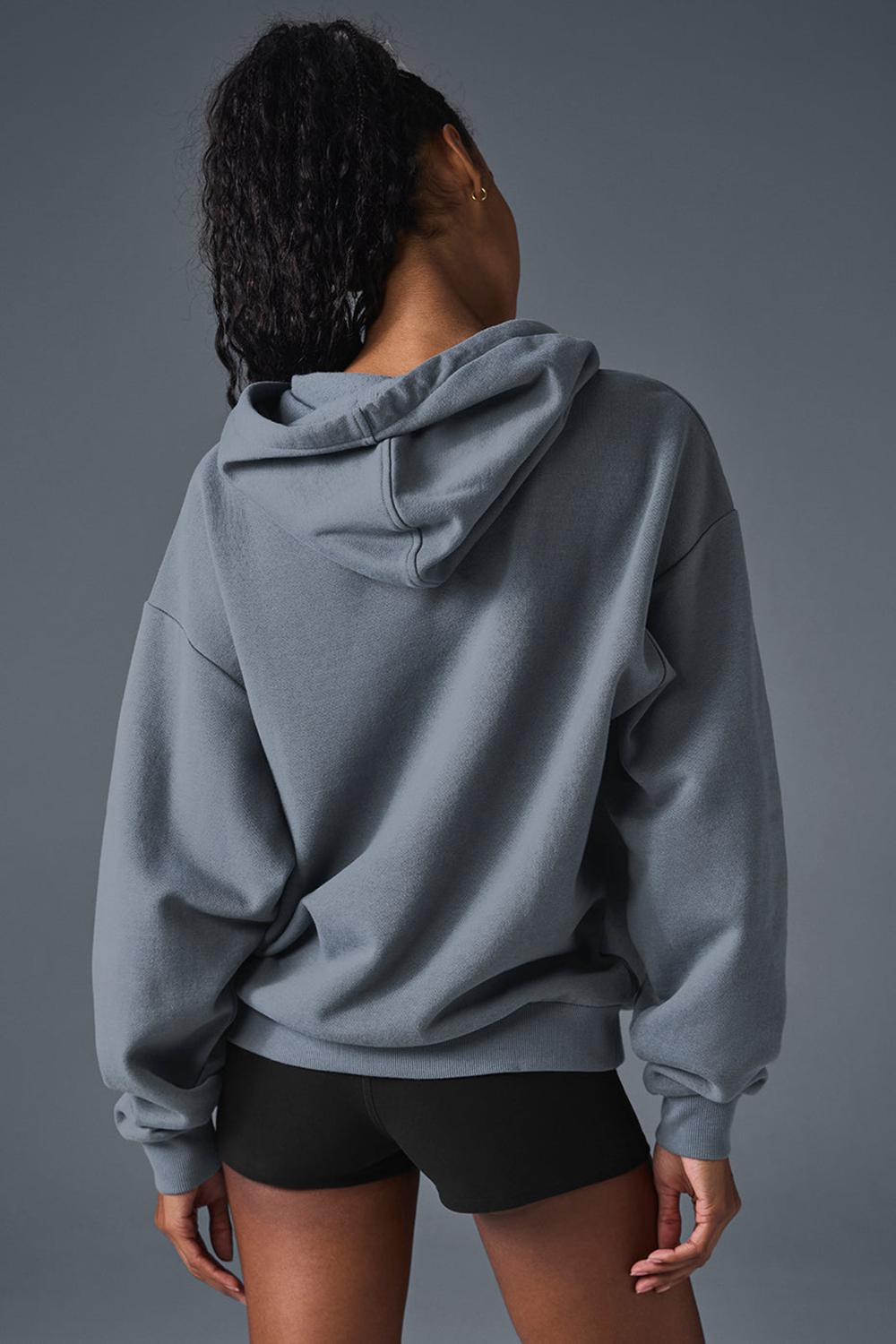 Sudadera con Capucha Alo Yoga Accolade Mujer Gris | Colombia  SWNG-36170