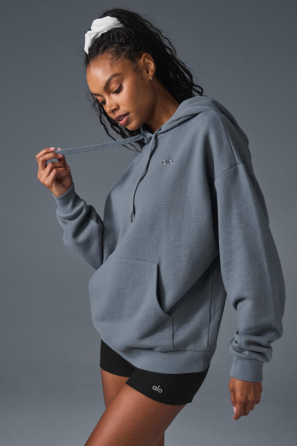 Sudadera con Capucha Alo Yoga Accolade Mujer Gris | Colombia  SWNG-36170