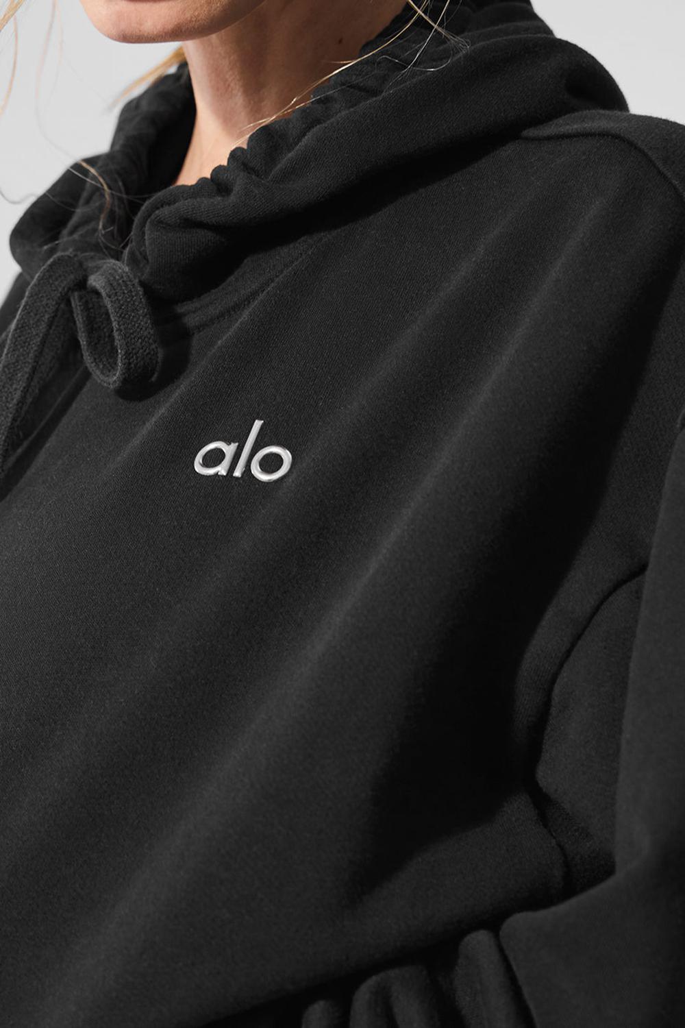 Sudadera con Capucha Alo Yoga Accolade Mujer Negras | Colombia  PGZR-59760