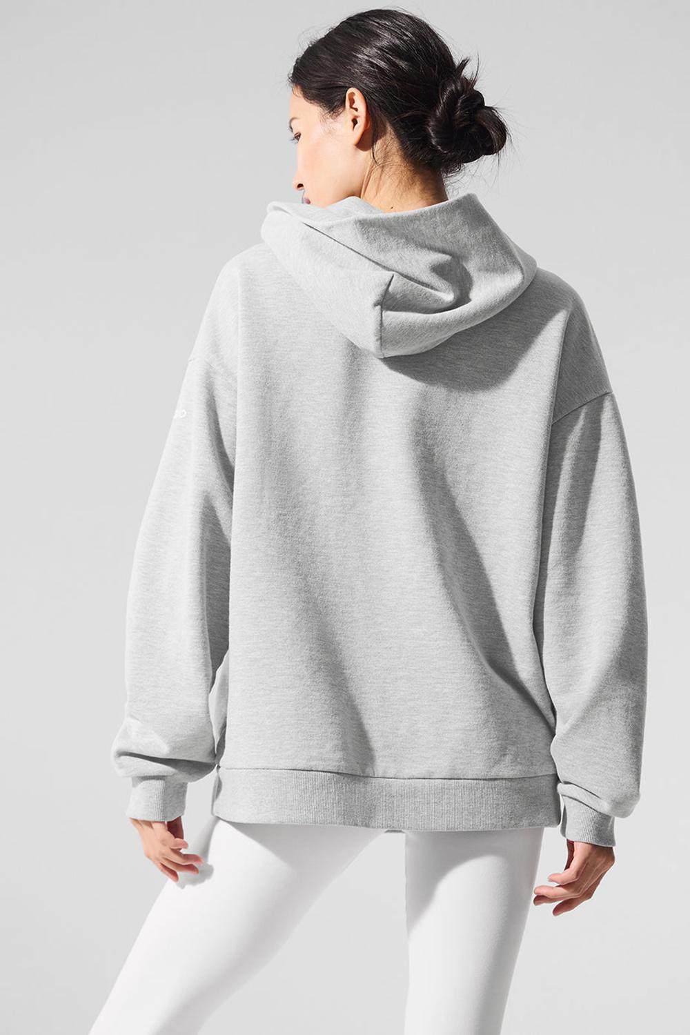 Sudadera con Capucha Alo Yoga Chill Mujer Gris | Colombia  SZHU-34160