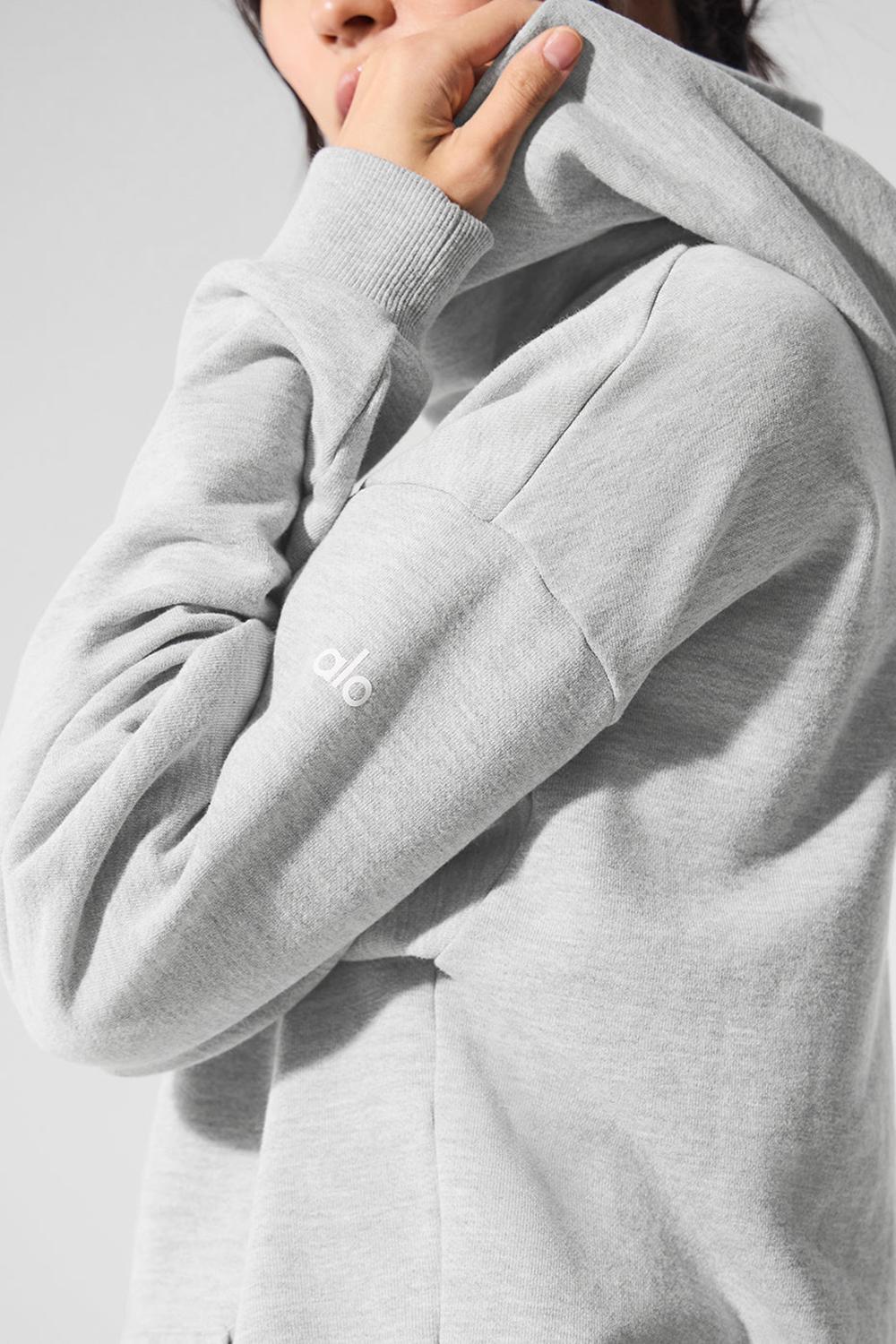 Sudadera con Capucha Alo Yoga Chill Mujer Gris | Colombia  SZHU-34160