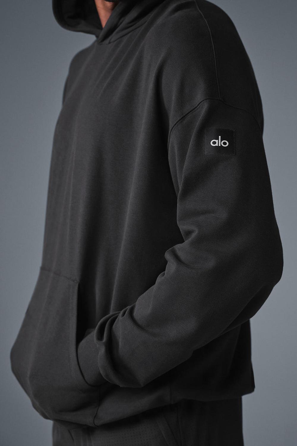 Sudadera con Capucha Alo Yoga Double Take Hombre Negras | Colombia  LDIH-26153