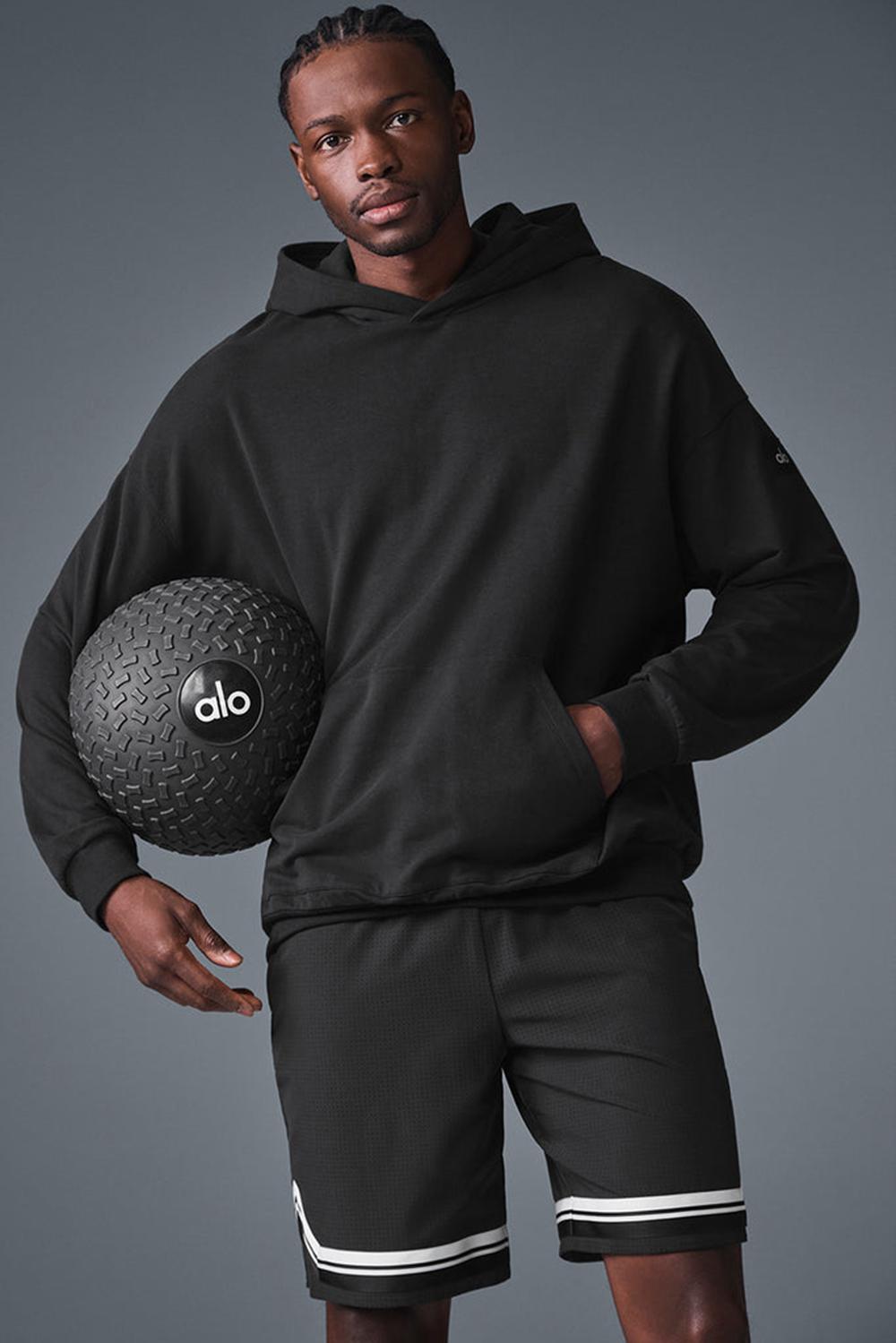 Sudadera con Capucha Alo Yoga Double Take Hombre Negras | Colombia  LDIH-26153