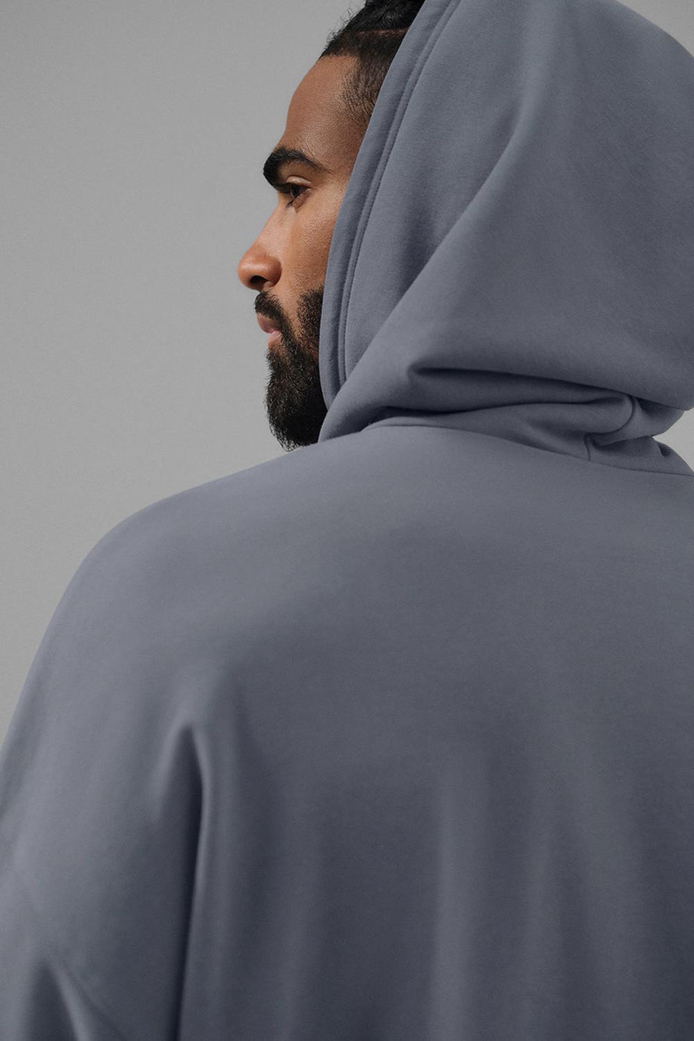 Sudadera con Capucha Alo Yoga Double Take Hombre Gris | Colombia  BWTU-95024