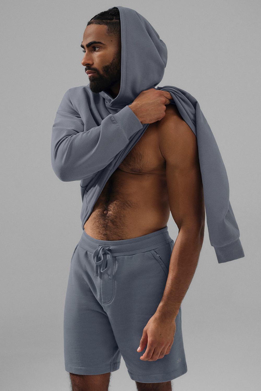 Sudadera con Capucha Alo Yoga Double Take Hombre Gris | Colombia  BWTU-95024