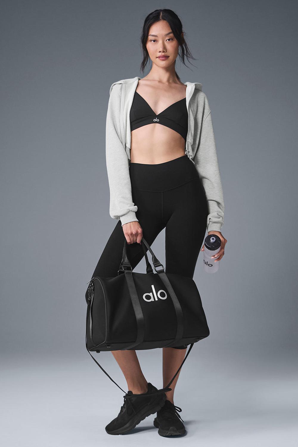 Sudadera con Capucha Alo Yoga Sweet Escape Zip Up Mujer Gris | Colombia  TJLI-36981