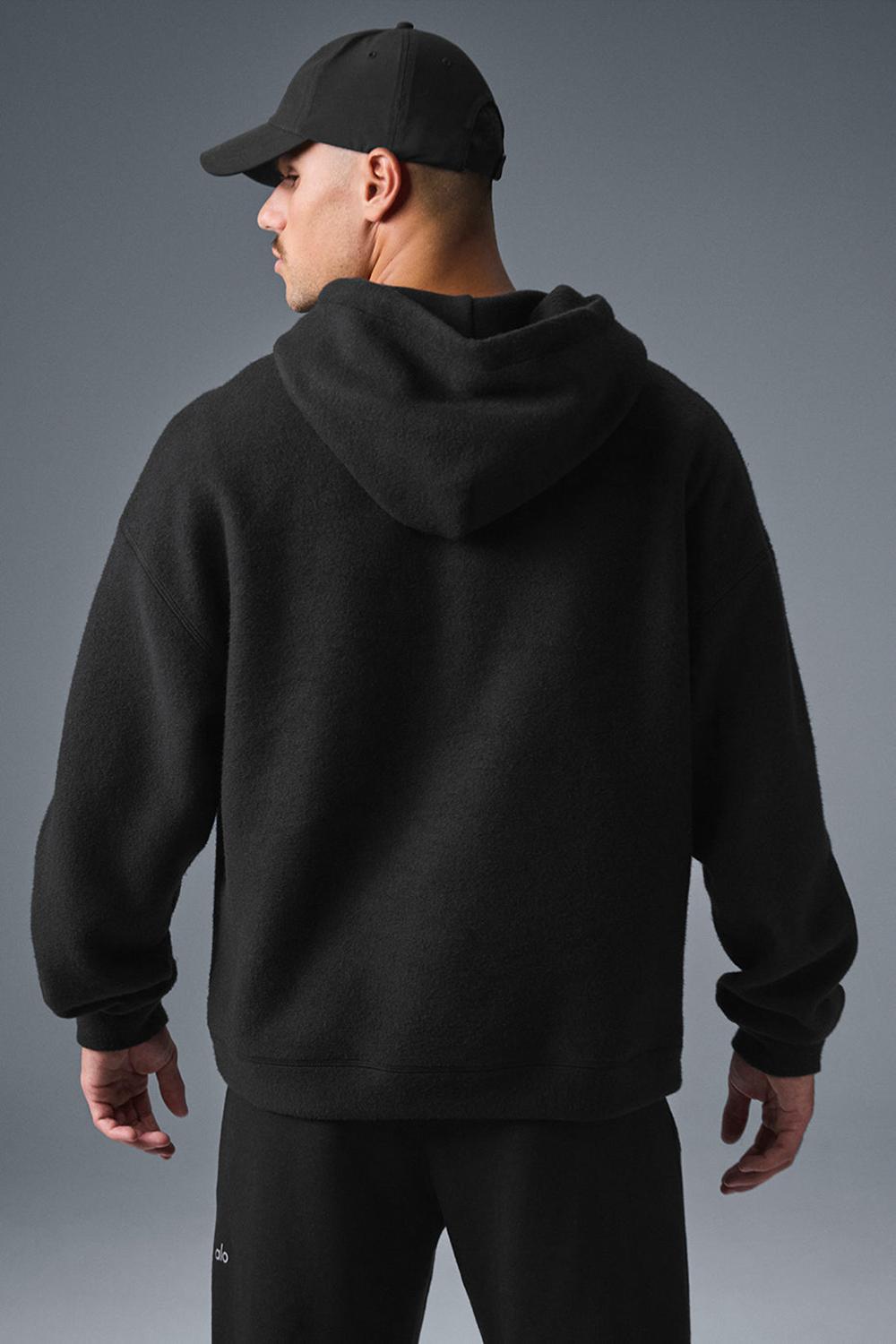 Sudadera con Capucha Alo Yoga Triumph Restore Hombre Negras | Colombia  WEBS-32149