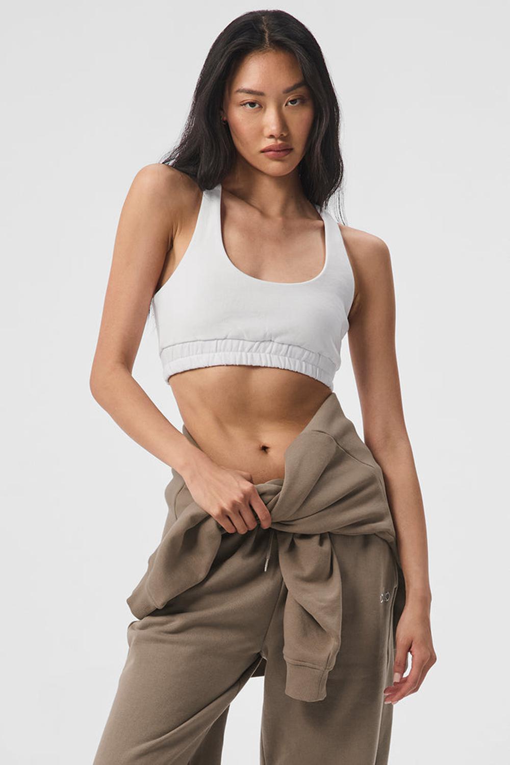 Sudaderas Alo Yoga Scoop Neck Mujer Blancas | Colombia  SYRZ-06578